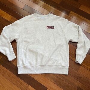 Champion Light Gray Crewneck Sweater
